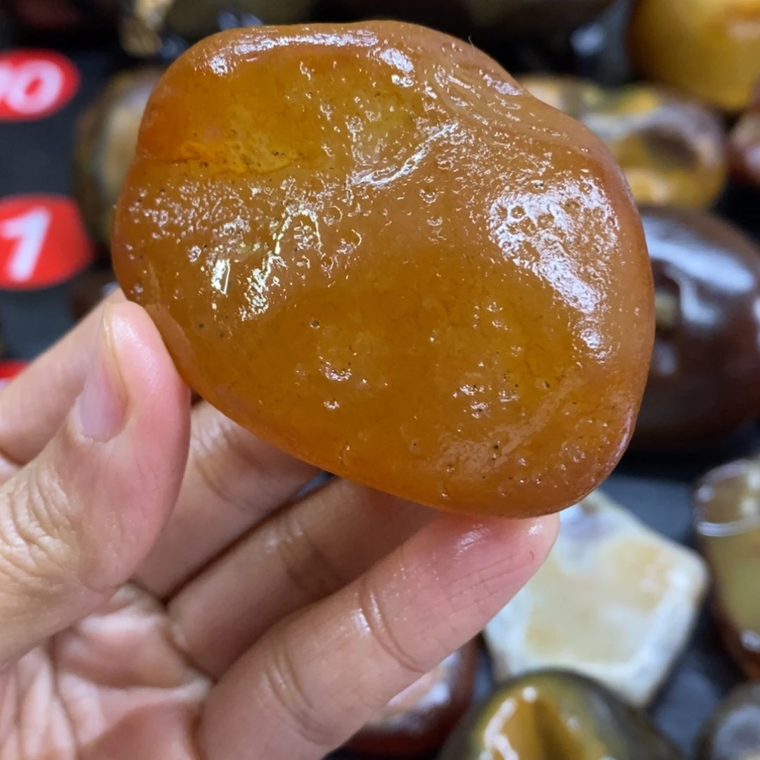 玛瑙/玉髓未镶嵌手把件