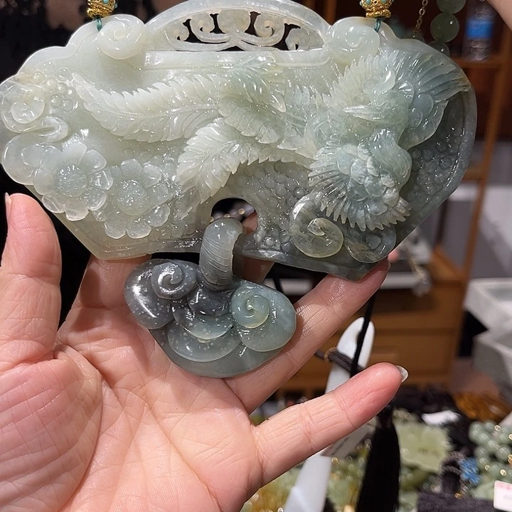 未镶嵌岫玉毛衣链