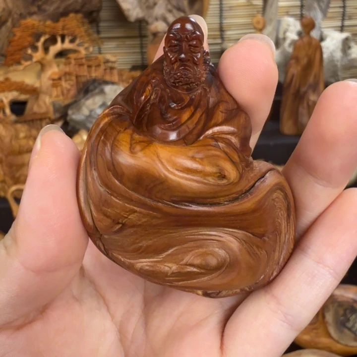 柏木（崖柏）手把件