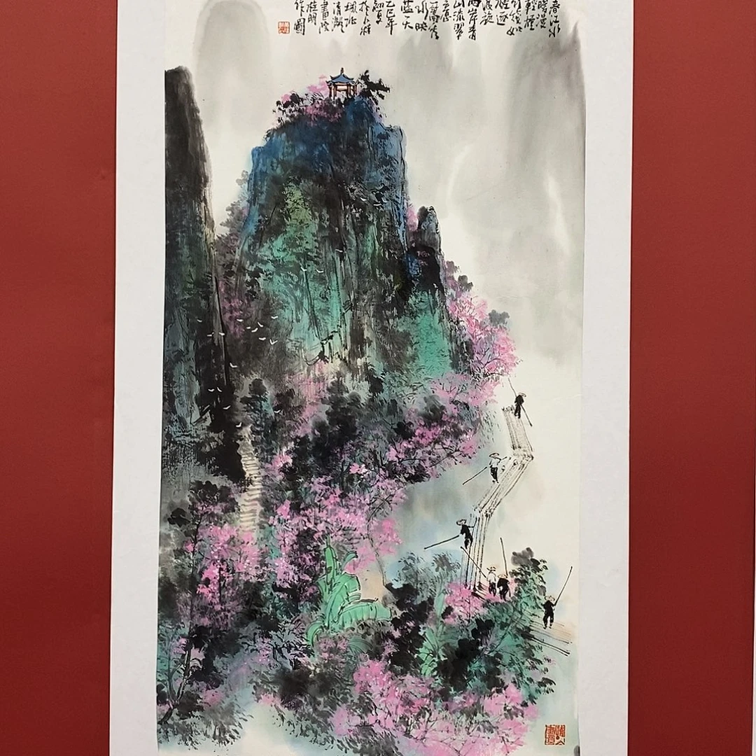 国画黄桂明三尺100*50精品佳作
