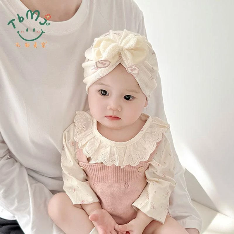 小月龄宝宝帽子春秋薄款护囟门胎帽夏季新生婴儿胎帽0-1岁印度帽