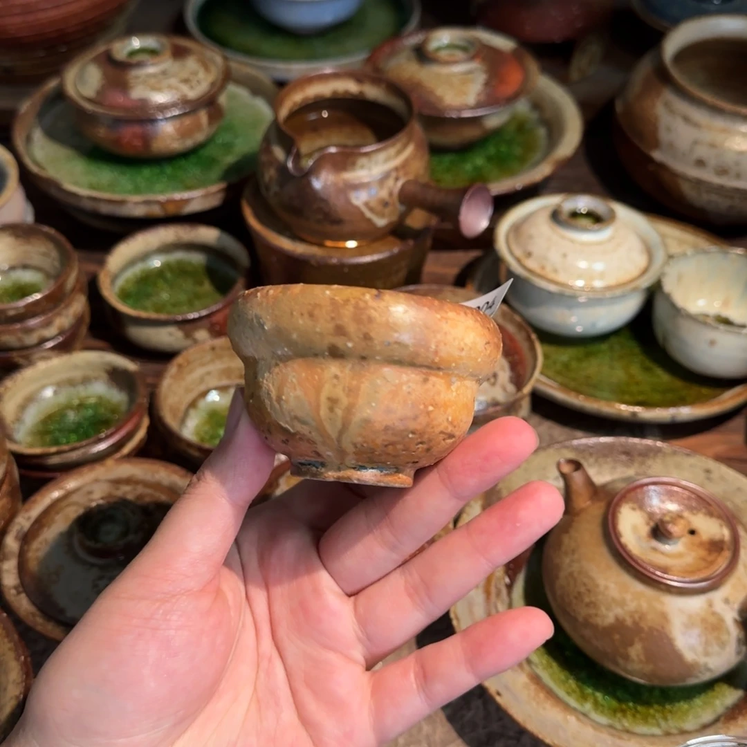 F004破碎感泥料非柴烧跑单禁拍