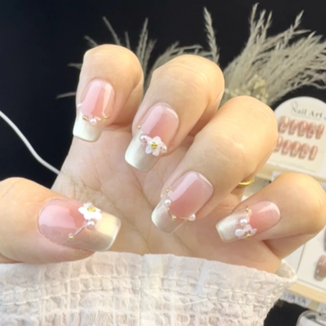 【夏日新款清新小花花】蜜朵手工穿戴甲-802