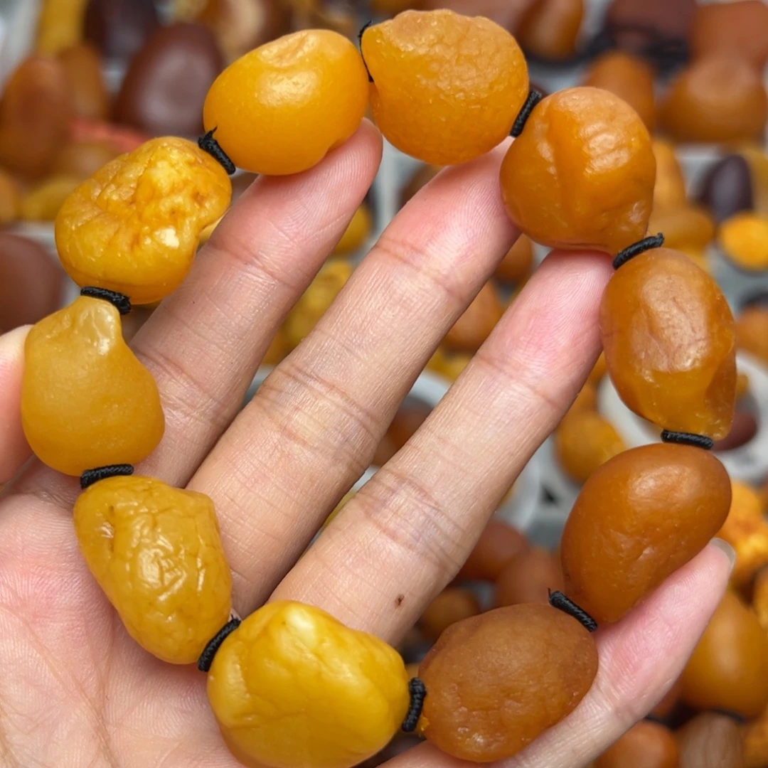 未镶嵌琥珀裸石天然蜜蜡