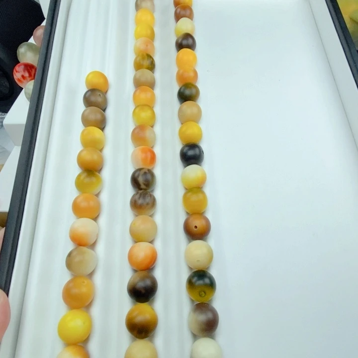 吊坠菩提根/象牙果手工干磨卡16.5近全散珠