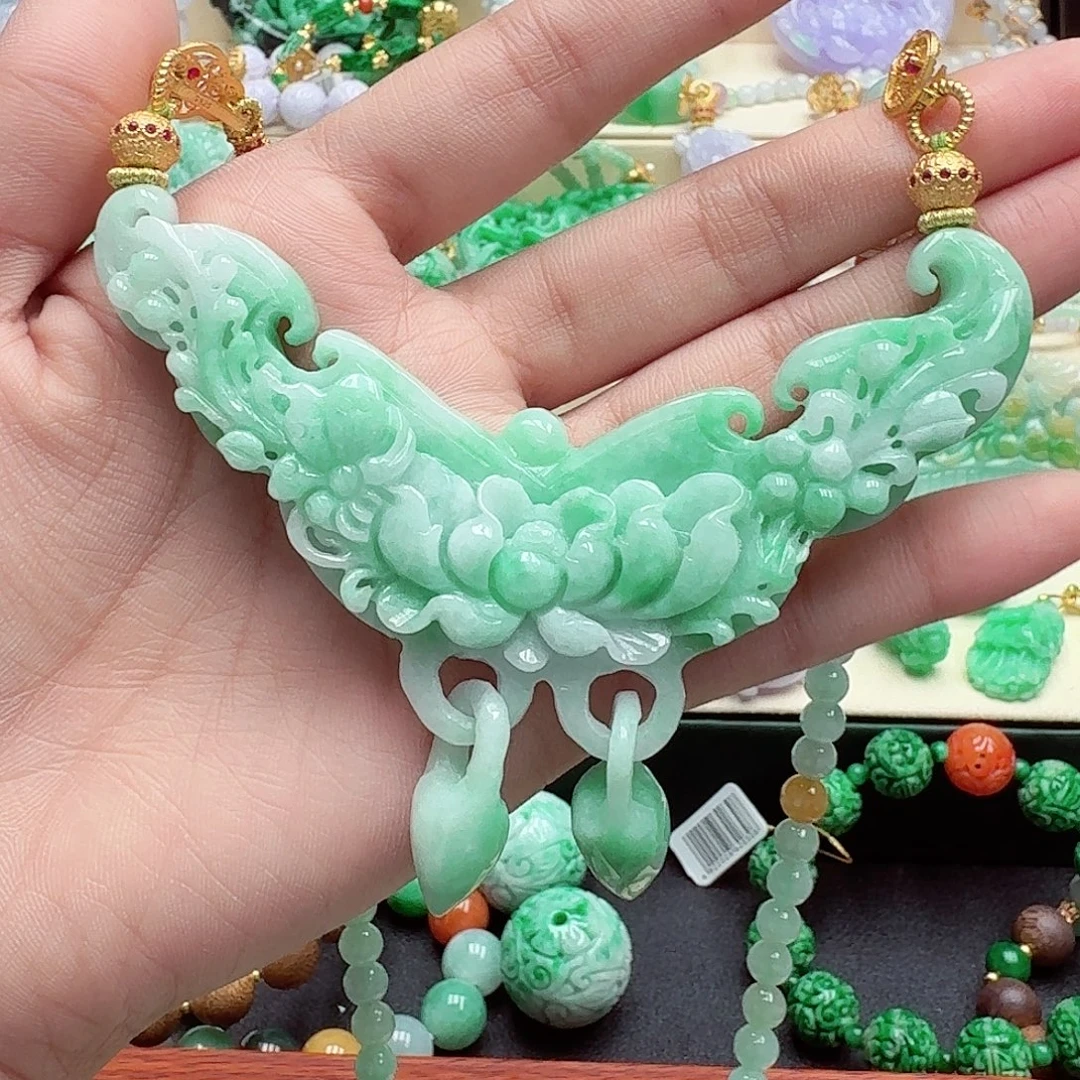 颈饰未镶嵌翡翠翡翠吊坠