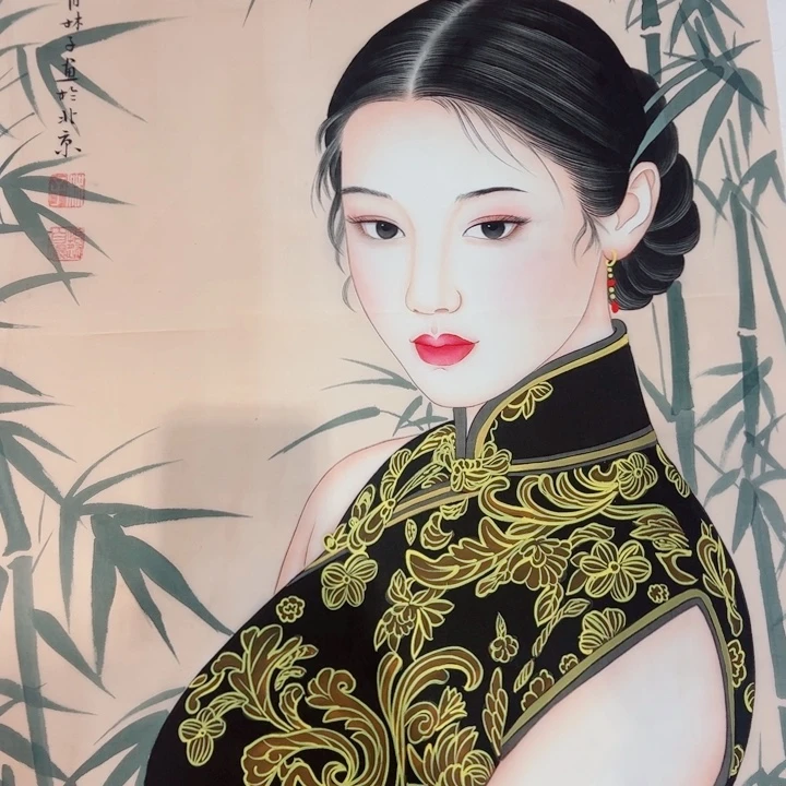 手绘作品全场放漏出