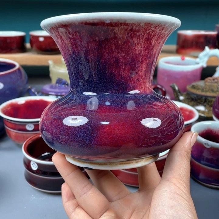 瓷片纯手工制作…………渣斗