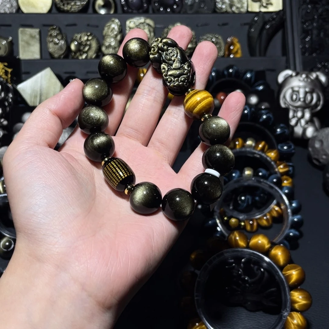 黑曜岩未镶嵌珠宝奇石y****?