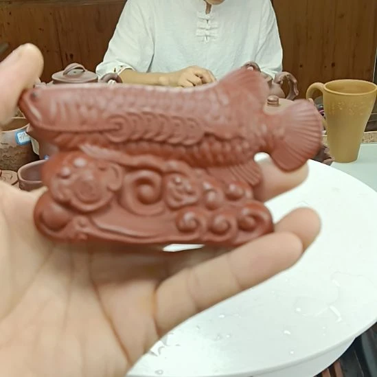 紫砂茶壶工作人员