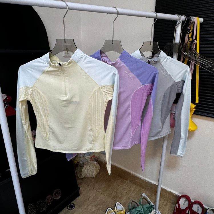 MIN SAN JIN 新款多巴胺插色女款户外骑行服QSY-8006CS