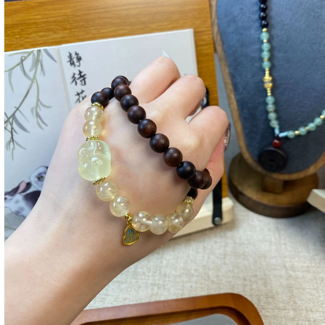 天然玉石玛瑙水晶和田玉手串手链项链