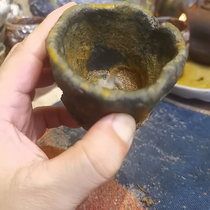 摆件手工高温原矿窑变新品福利