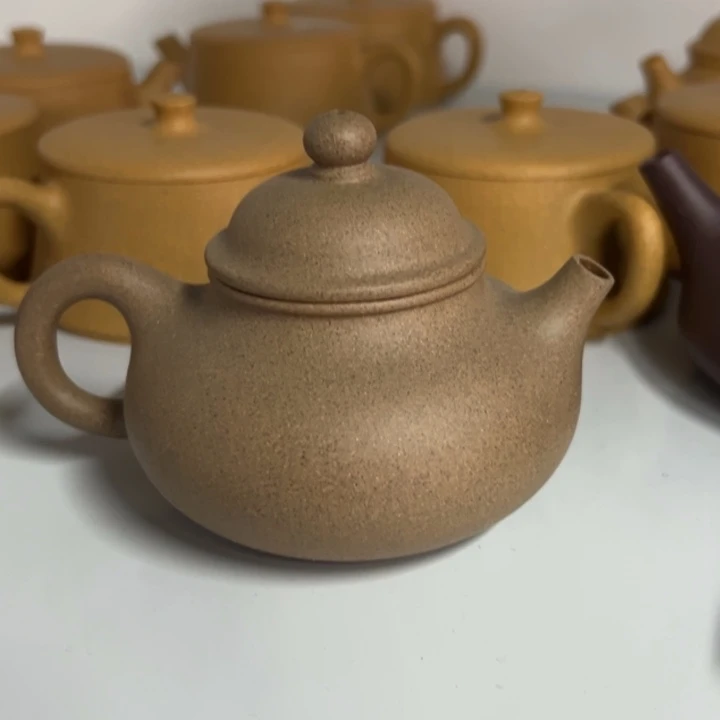 茶案紫砂青段容天160cc