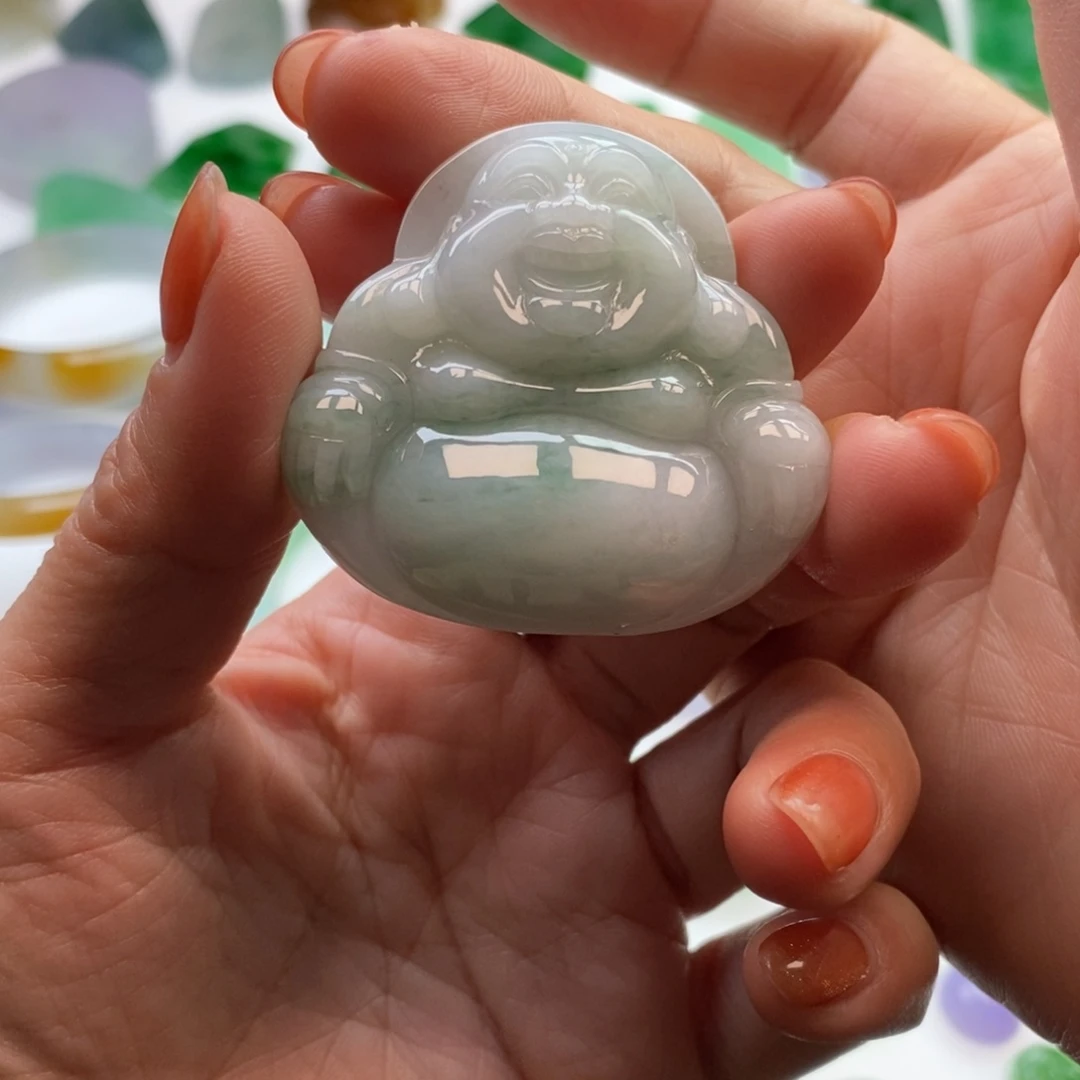 翡翠挂件未镶嵌天然翡翠