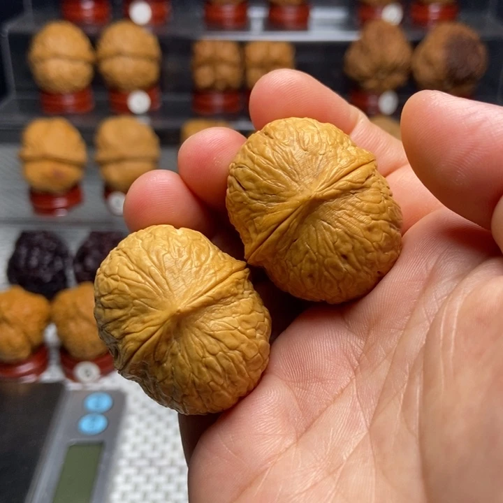 文玩核桃把件3招财进宝