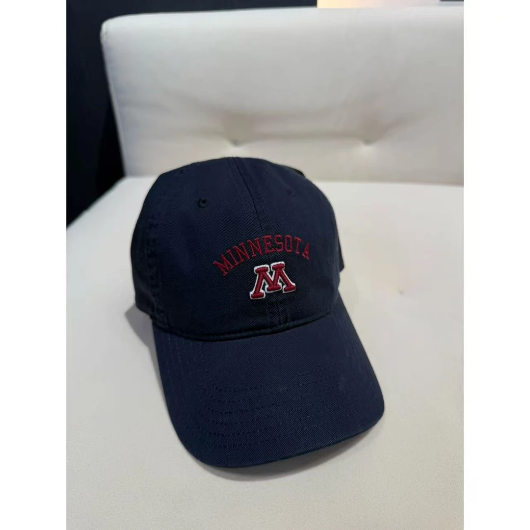 木卡家定制款夏季新款遮阳防晒弯檐减龄棒球帽字母刺绣百搭鸭舌帽