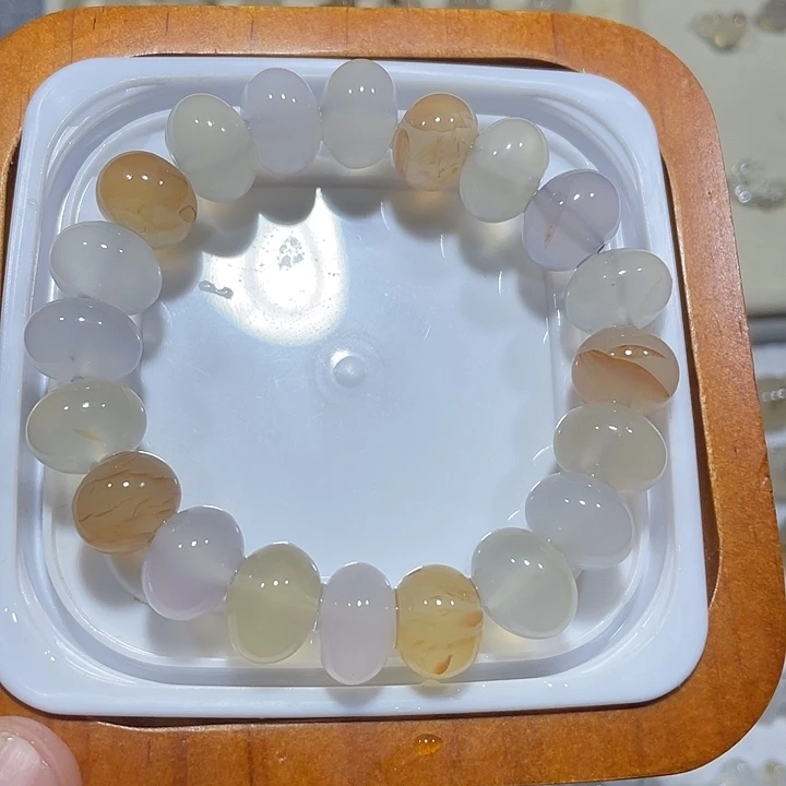 玛瑙/玉髓合金颈饰
