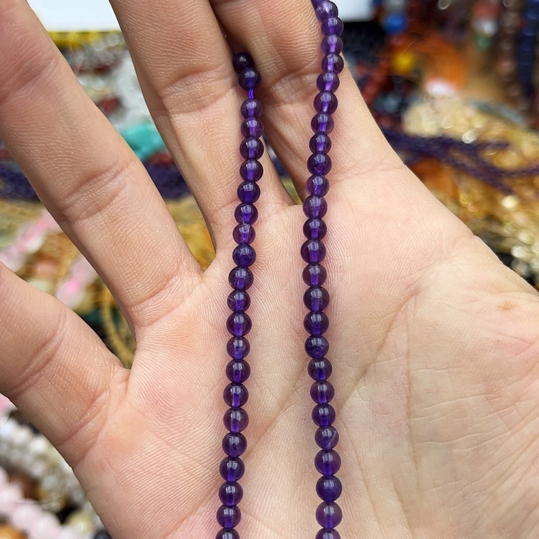 玛瑙/玉髓未镶嵌珠宝半成品k4天然紫水晶