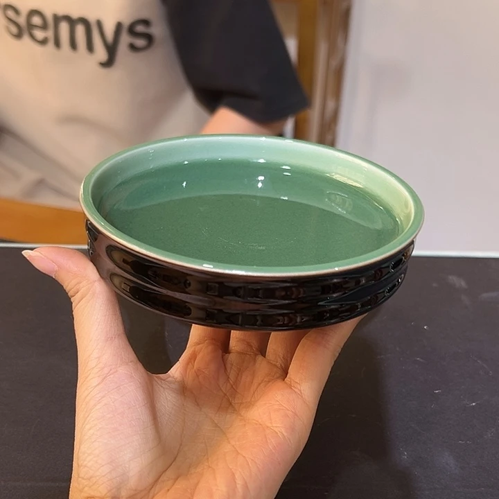 龙泉云间青瓷小米茶器