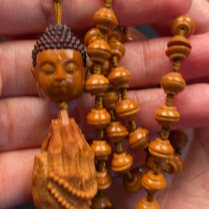 橄榄核手串/手链一心向佛