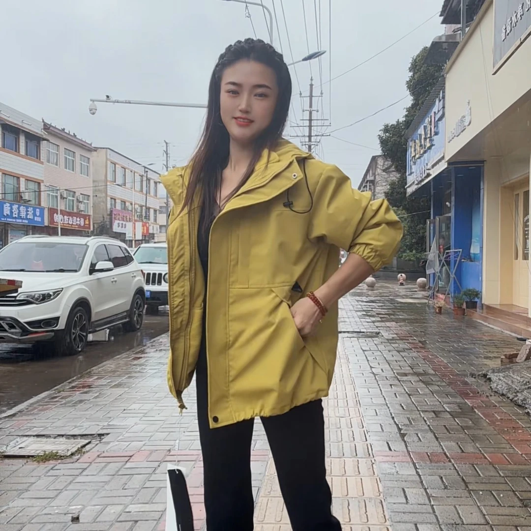 小瑞家时尚三合一冲锋衣外套