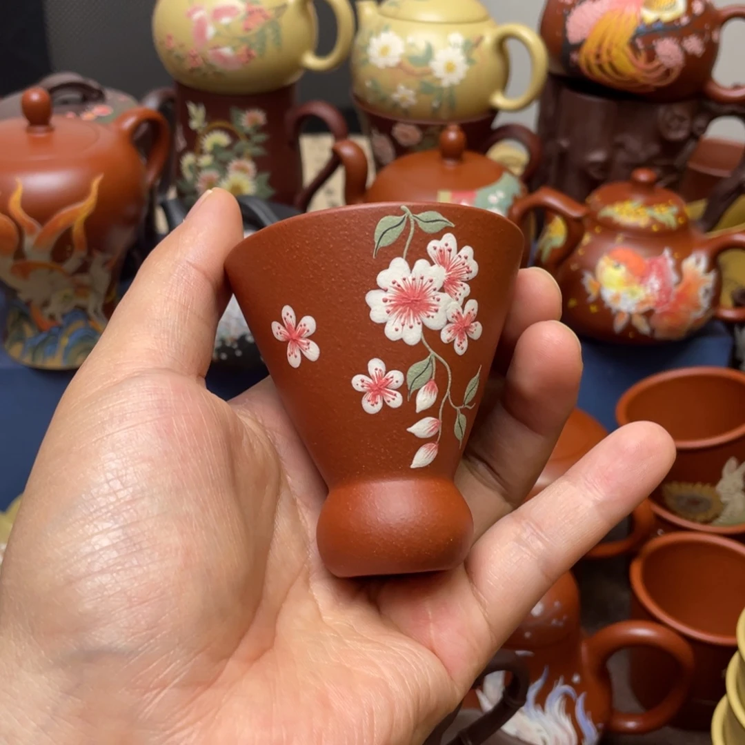 紫砂茶杯紫砂主人杯50cc