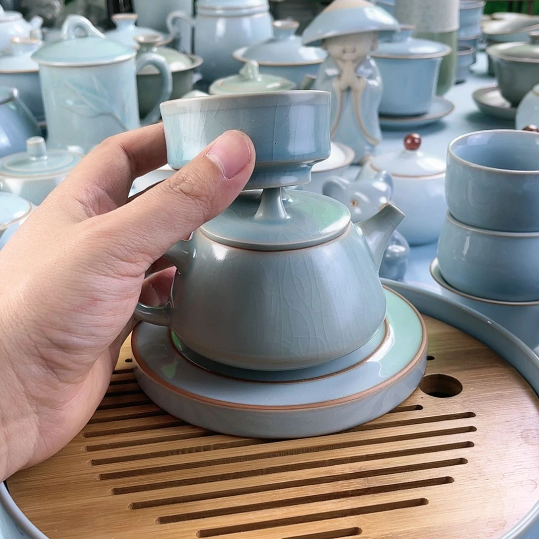 【闪购商品】承*纯矿石一级品壶带杯子