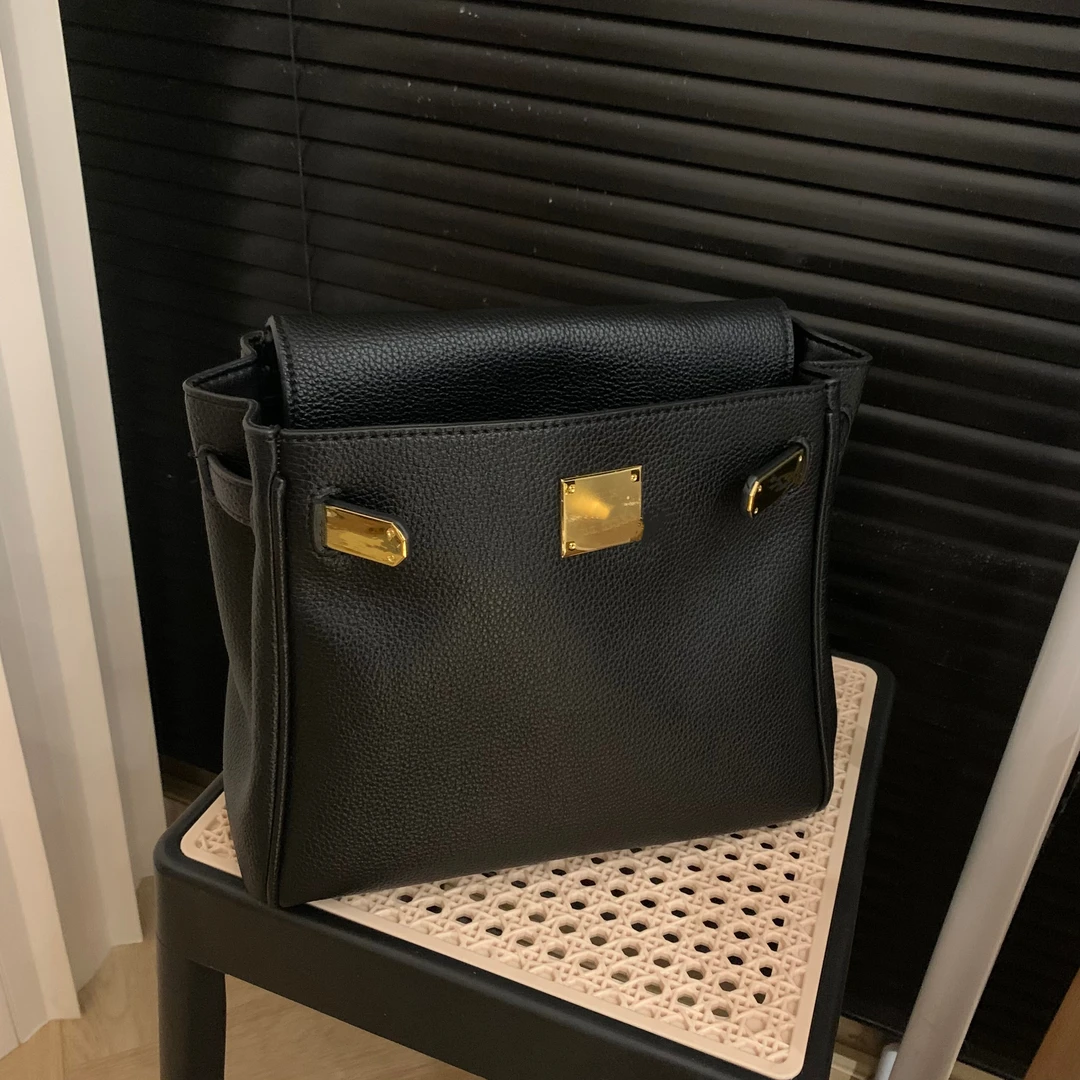 NNO女包 黑色双肩包 休闲百搭时尚学院风单肩灰色经典包包 1631