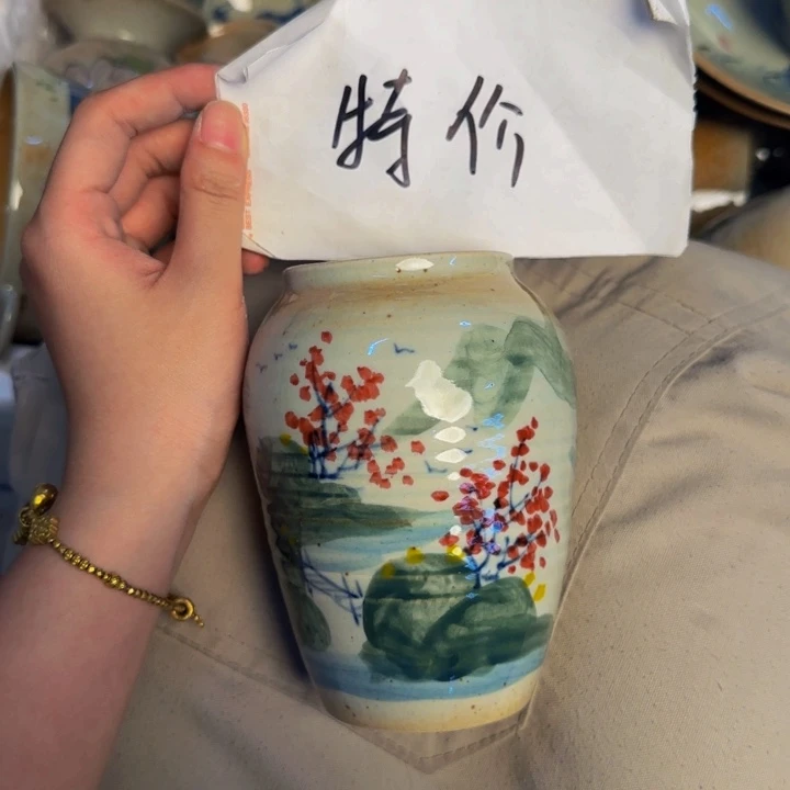 瓷片景德镇陶瓷手工手绘