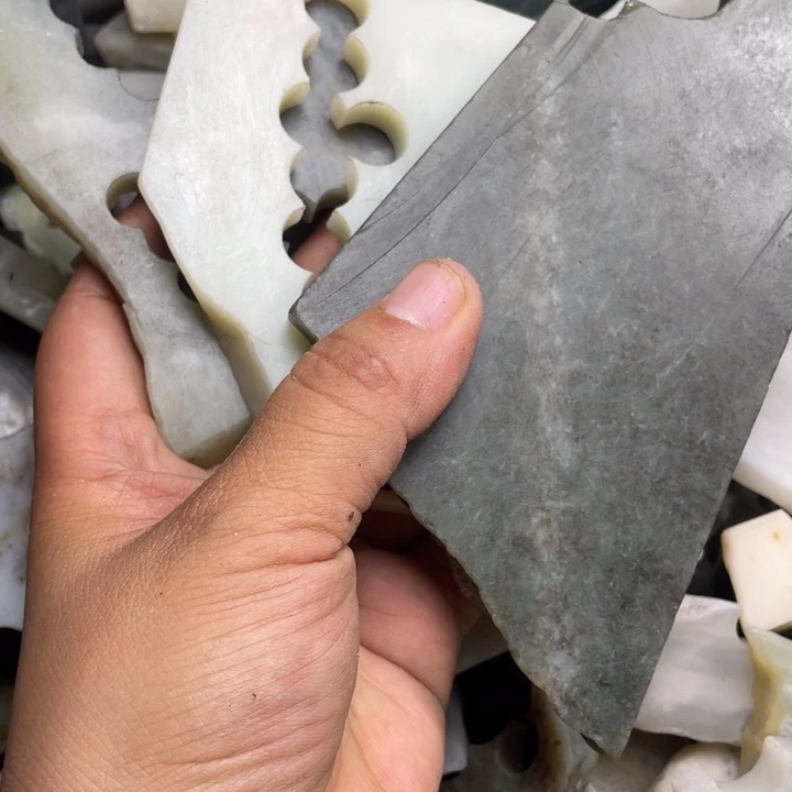 未镶嵌和田玉珠宝半成品