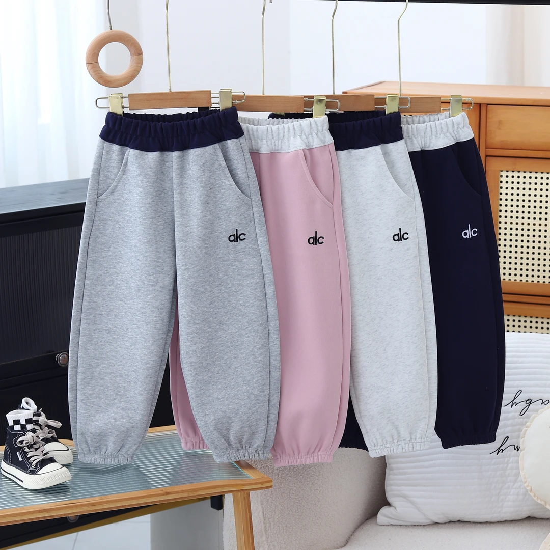 休闲裤外穿童装男女通用春秋女休闲风卫裤