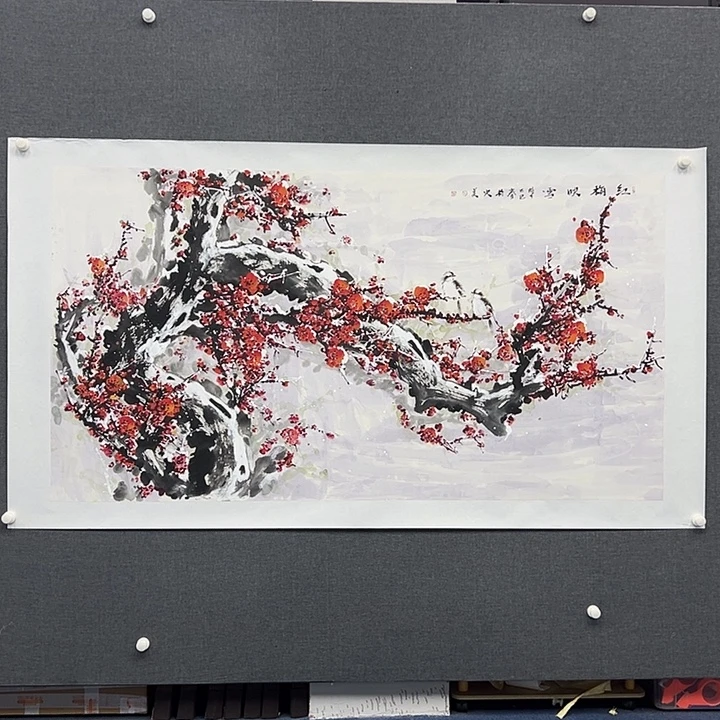 国画书画作品多次