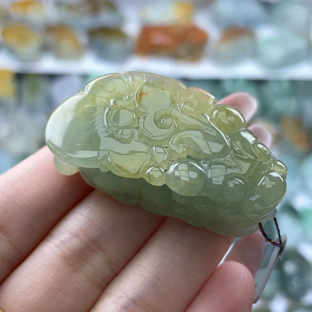 颈饰未镶嵌翡翠貔貅44
