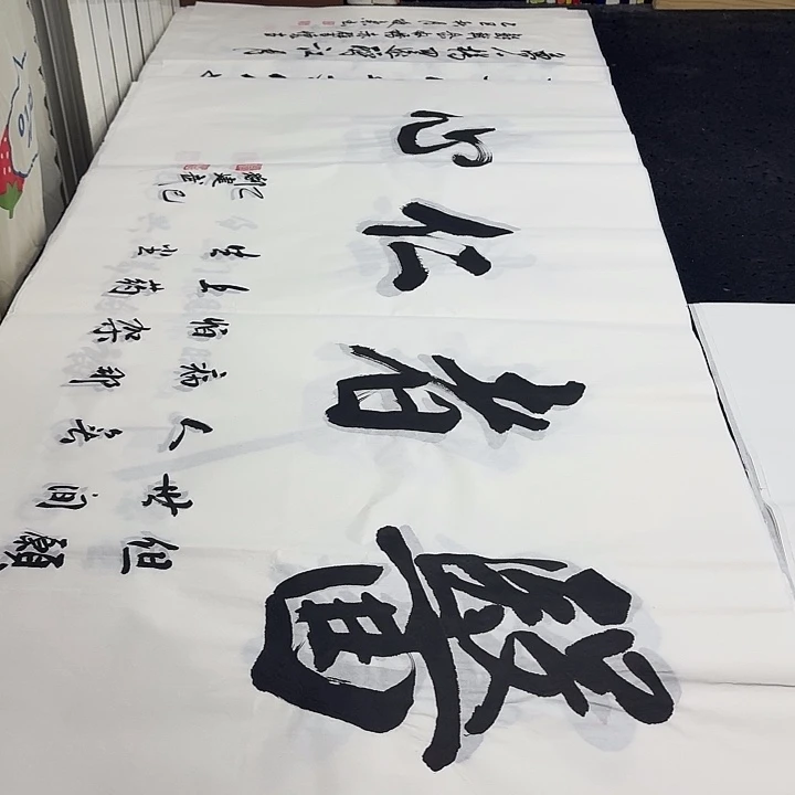 书法老师精品行书平尺