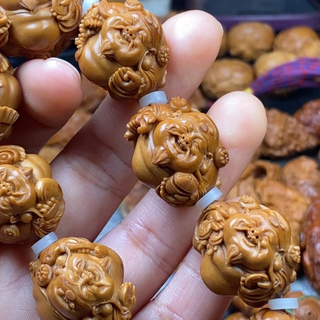 橄榄核手串/手链小***雨核雕手串