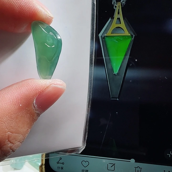 定制翡翠未镶嵌翡翠首饰