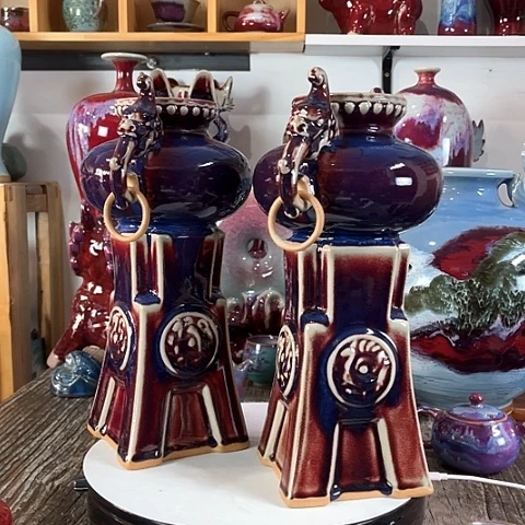 瓷片神垕镇钧瓷艺术