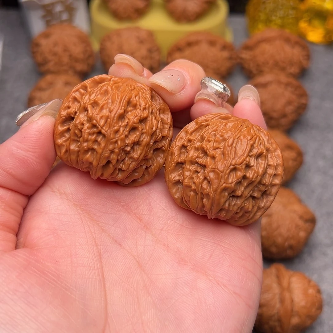 把件文玩核桃毕业精品精配山地磨37全品正磨