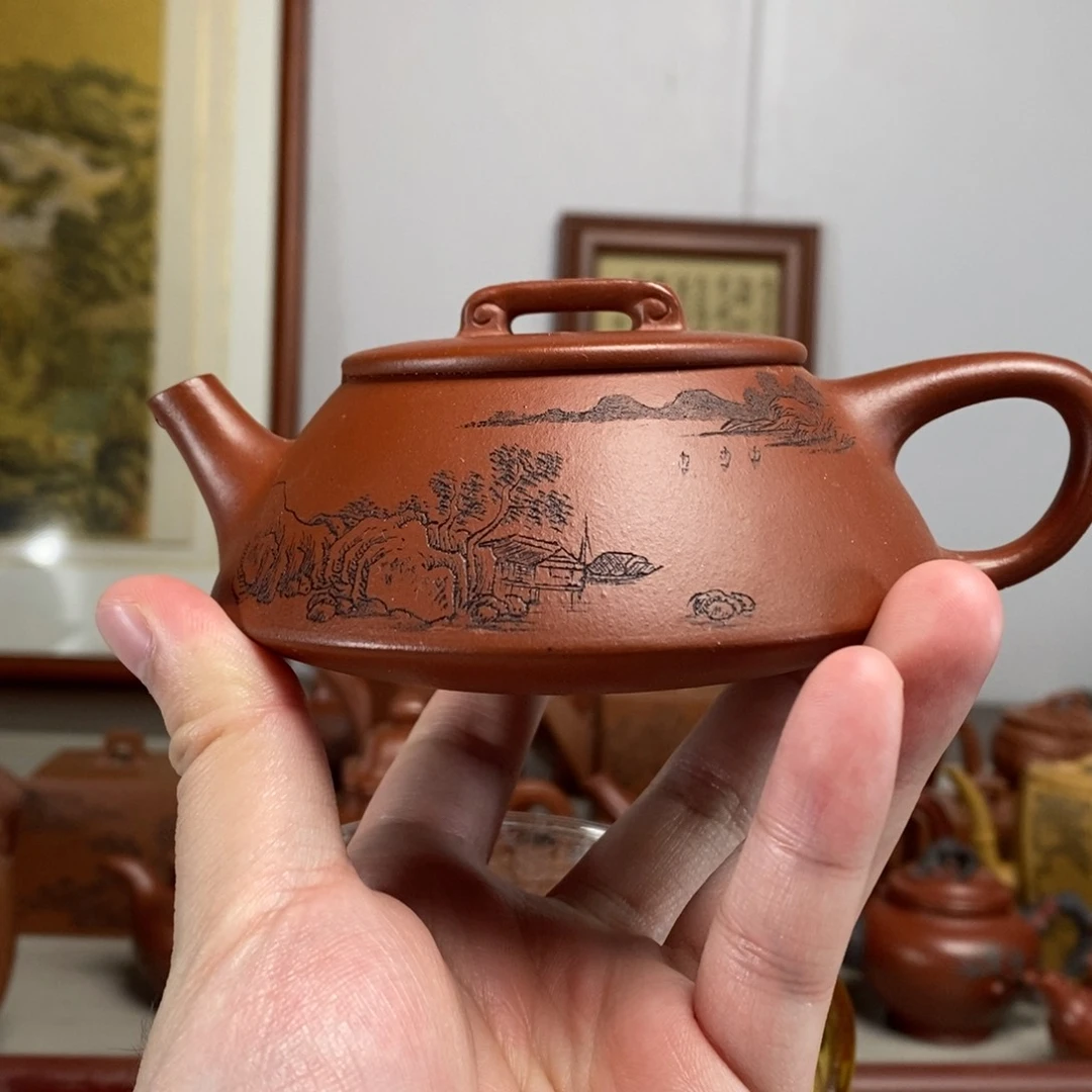 茶壶紫砂原矿泥料传统工艺制作