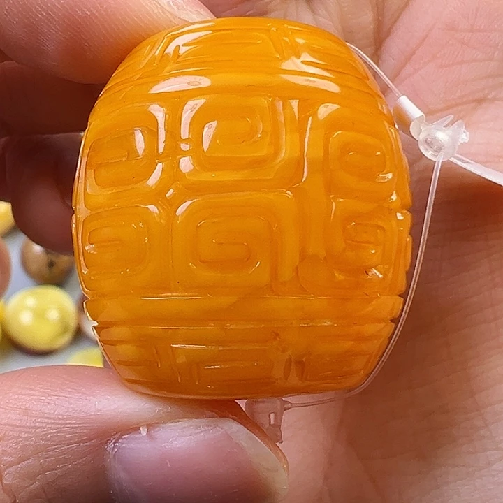 蜜蜡颈饰未镶嵌蜜蜡