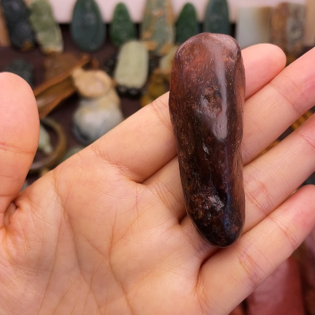 岫岩河磨玉（透闪石质玉）未镶嵌颈饰