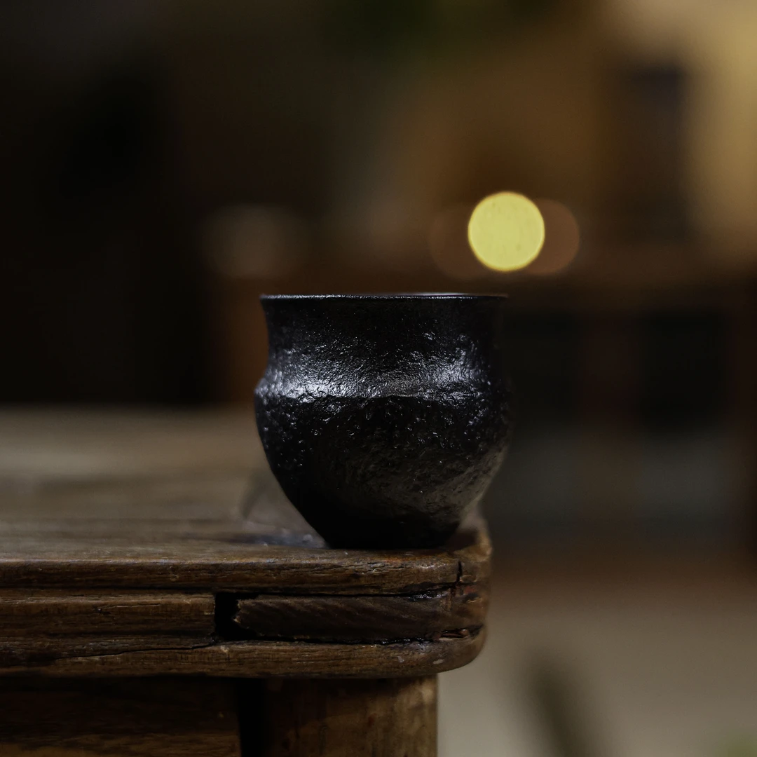 【纳兰】黄丽君复古陶瓷茶杯主人杯（黄丽君S0187）