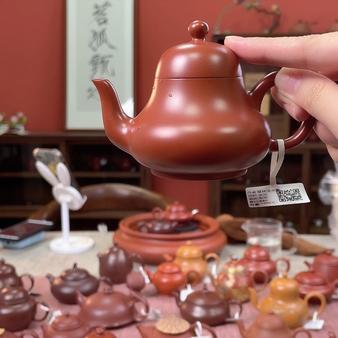 真***棒茶壶紫砂全手工潮州手拉壶