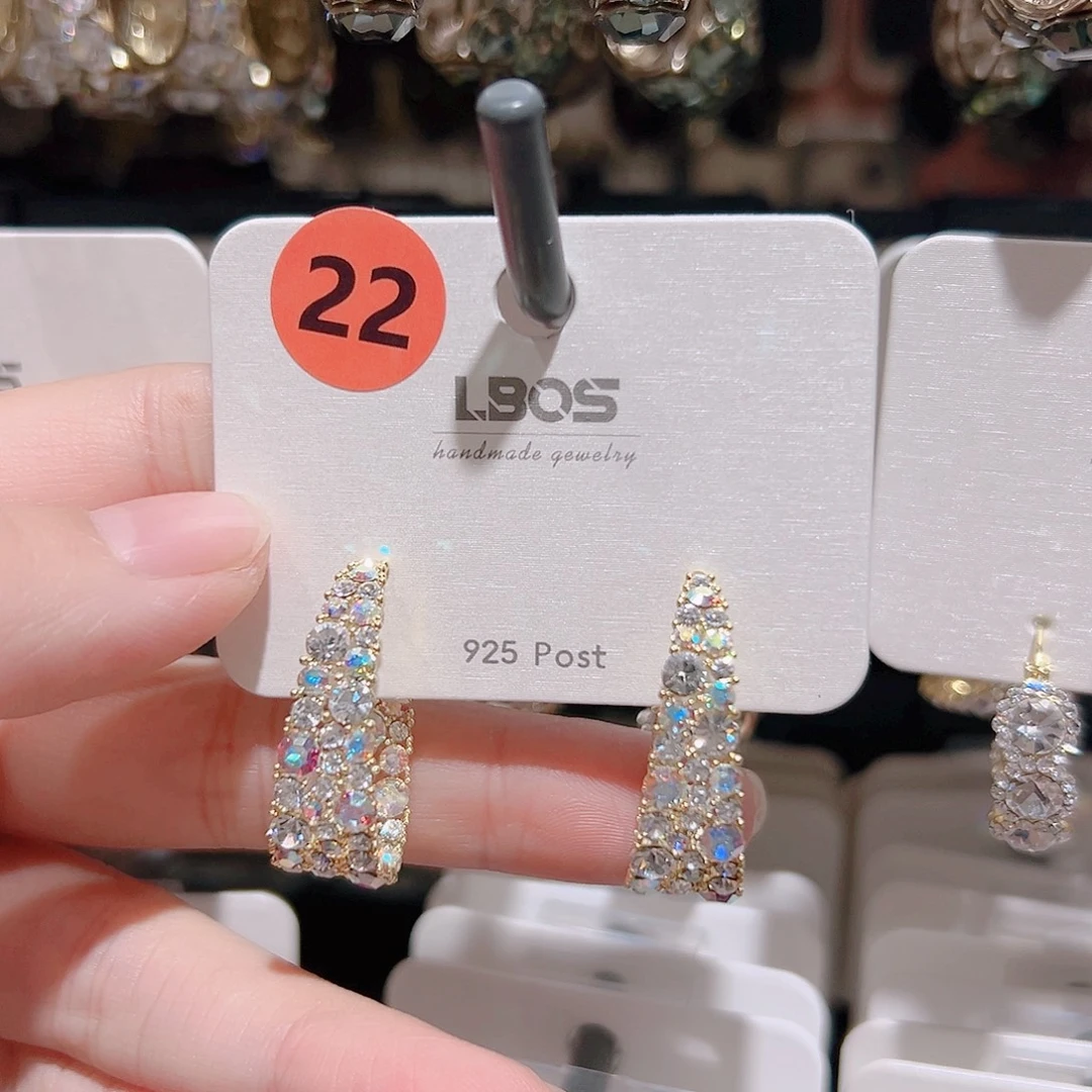 锆石纯铜合金耳环的