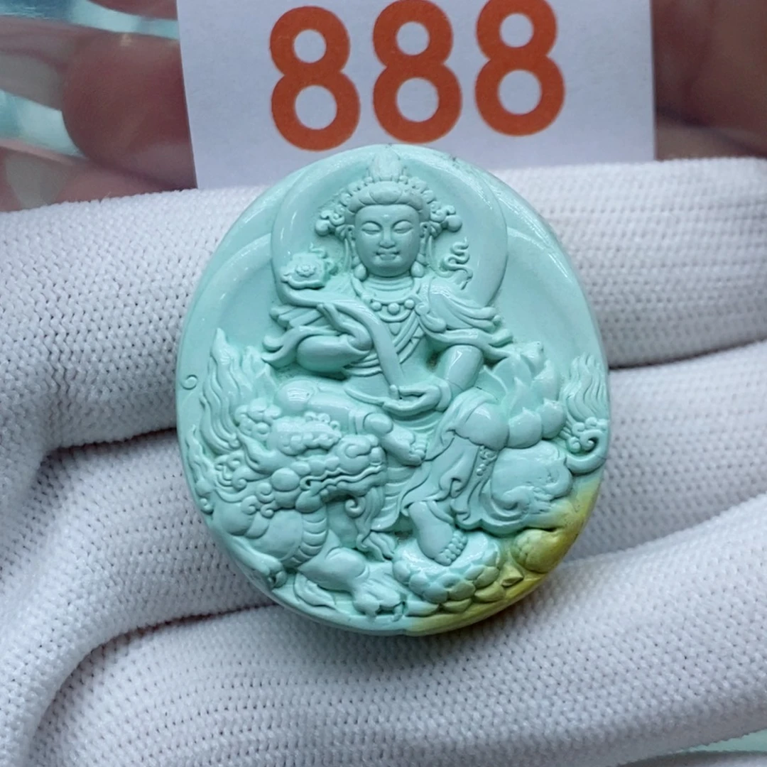 我***名绿松石未镶嵌珠宝奇石