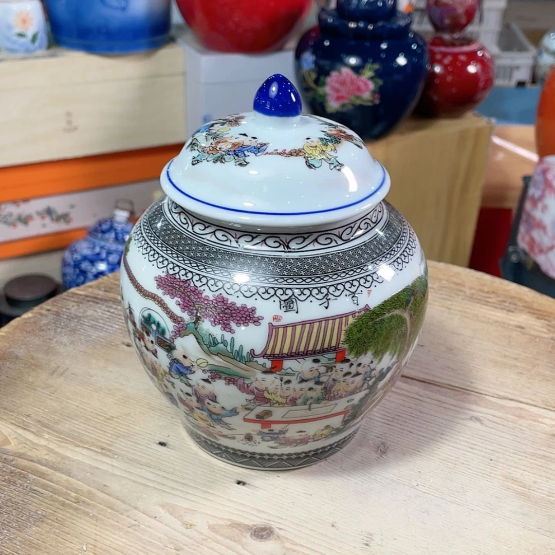 【闪购商品】罐陶瓷茶叶罐密封罐