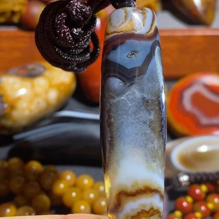 玛瑙/玉髓未镶嵌颈饰