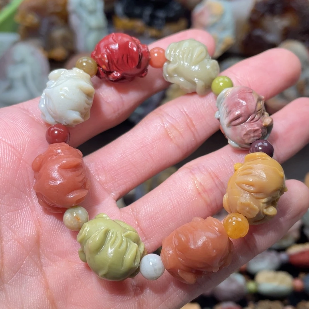 石英质玉未镶嵌手串