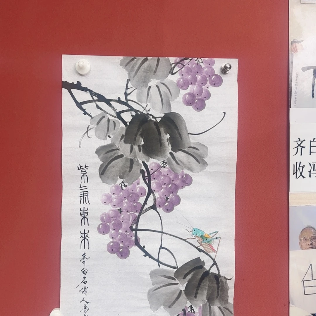 国画冯伟老师手绘作品